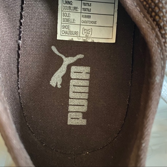 Puma Shoes Brown Size 9 - Picture 3 of 8